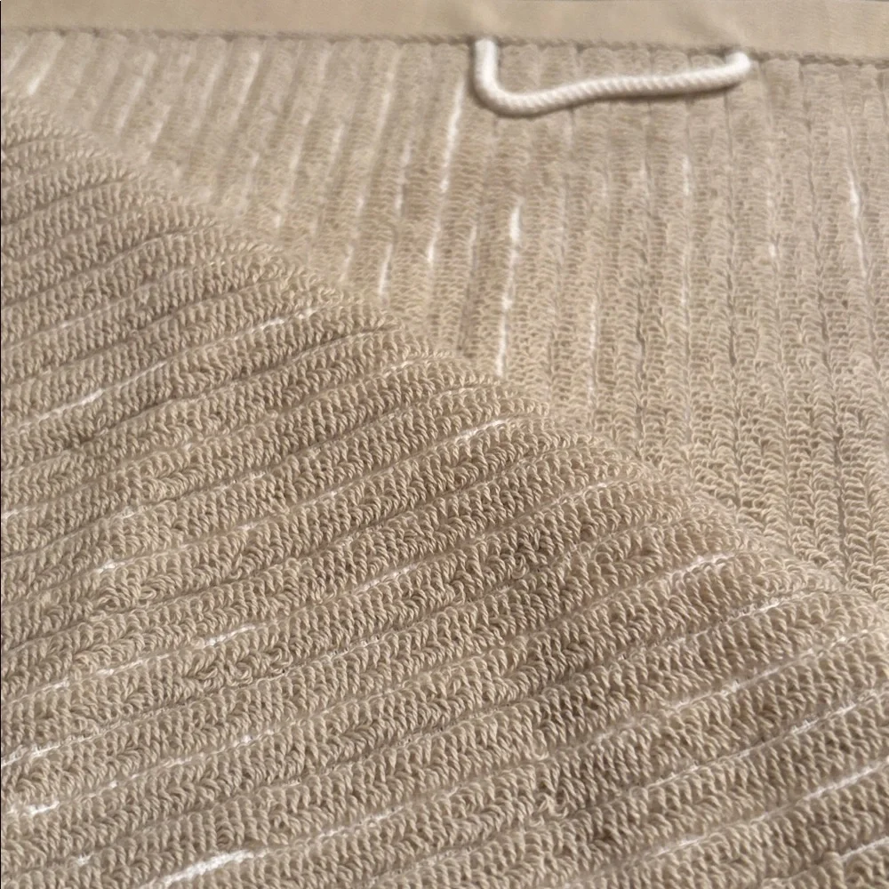 Hand towel 27” x 17” Turkish cotton Kassatex taupe